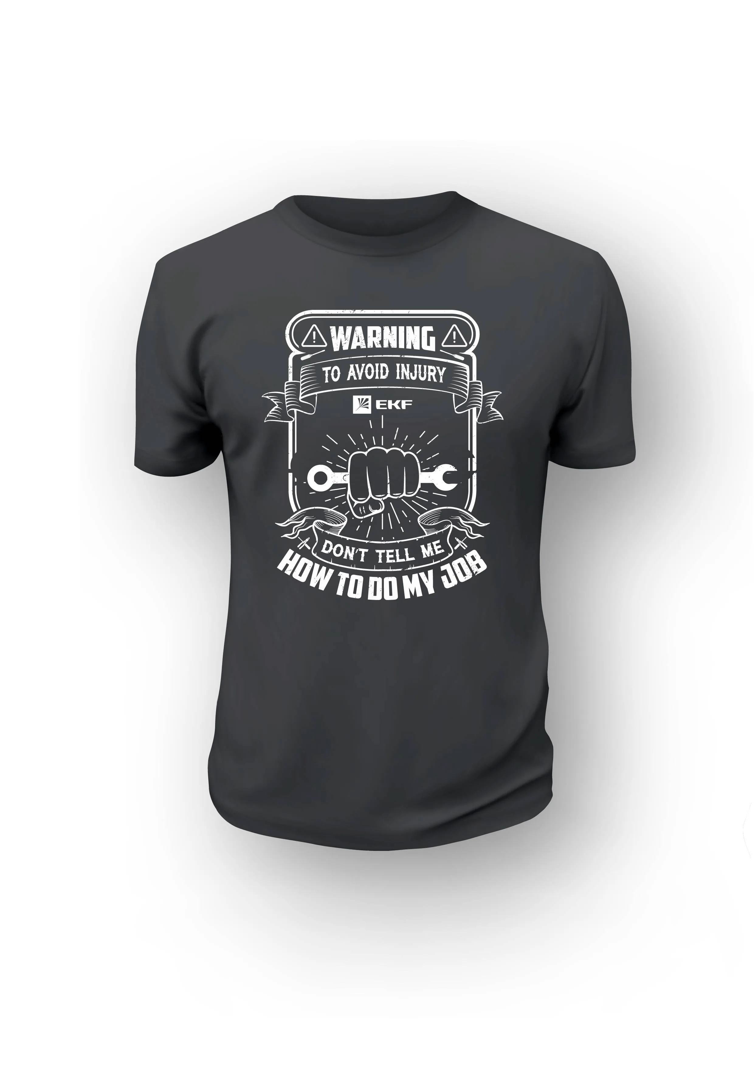 Футболка черная Avoid injury L Футболка черная Avoid injury L
