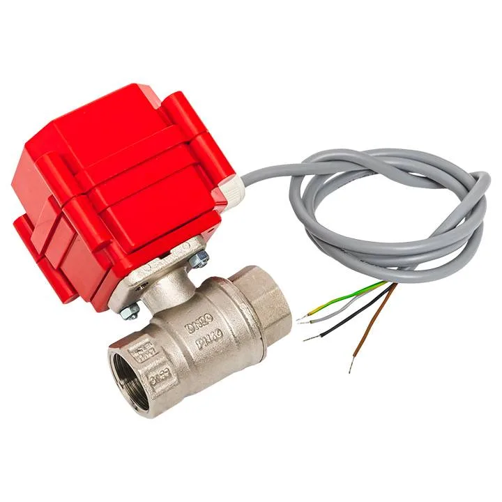 AquaExpert 220V Шаровой кран с электроприводом 3/4 дюйма EKF AquaExpert 220V Шаровой кран с электроприводом 3/4 дюйма EKF