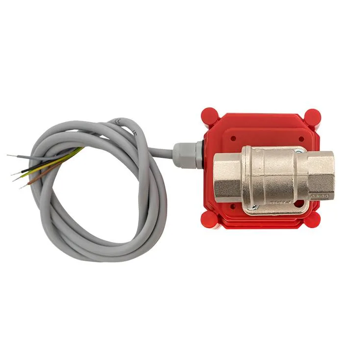 AquaExpert 220V Шаровой кран с электроприводом 3/4 дюйма EKF AquaExpert 220V Шаровой кран с электроприводом 3/4 дюйма EKF
