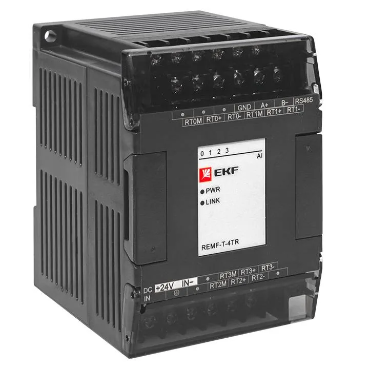 Модуль ввода термосопротивлений REMF 4 PRO-Logic EKF Модуль ввода термосопротивлений REMF 4 PRO-Logic EKF