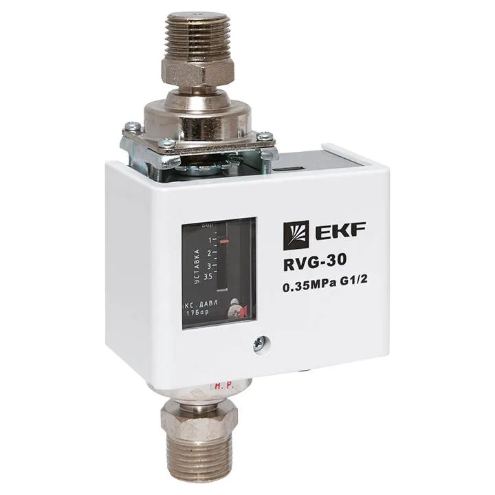 Реле перепада давления EKF RVG-30-0,35-2 (0,35 МПа) Реле перепада давления EKF RVG-30-0,35-2 (0,35 МПа)