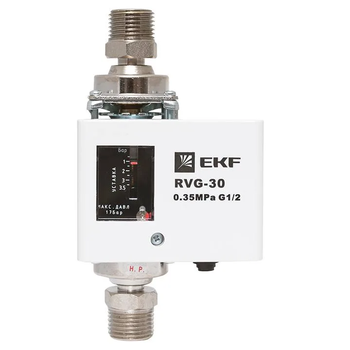 Реле перепада давления EKF RVG-30-0,35-2 (0,35 МПа) Реле перепада давления EKF RVG-30-0,35-2 (0,35 МПа)