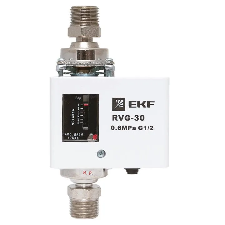Реле перепада давления EKF RVG-30-0,6-2 (0,6 МПа) Реле перепада давления EKF RVG-30-0,6-2 (0,6 МПа)
