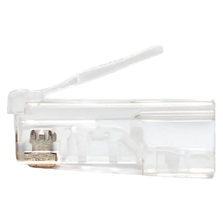 Коннектор RJ-45 TERACOM неэкранированный 8P8C Cat.5E универсальный (упак.50шт) Коннектор RJ-45 TERACOM неэкранированный 8P8C Cat.5E универсальный (упак.50шт)