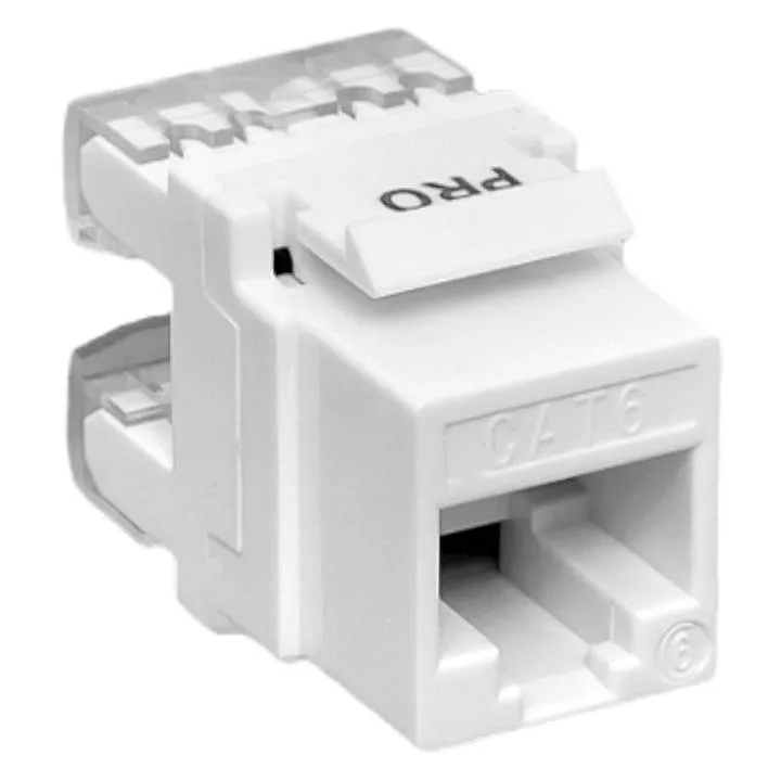Модуль Keystone TERACOM PRO Cat.6 RJ-45 неэкранированный 110 IDC 180 градусов белый Модуль Keystone TERACOM PRO Cat.6 RJ-45 неэкранированный 110 IDC 180 градусов белый