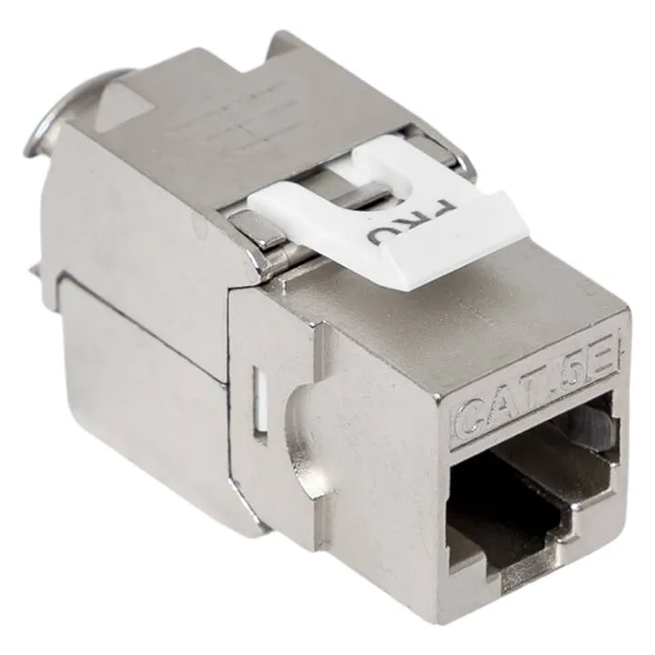 Модуль Keystone TERACOM PRO Cat.5E экранированный STP 110 IDC 180 градусов самозажимной (Toolless) Модуль Keystone TERACOM PRO Cat.5E экранированный STP 110 IDC 180 градусов самозажимной (Toolless)