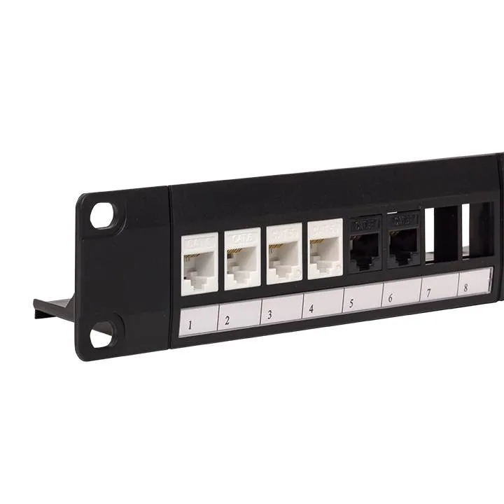 Патч-панель модульная TERACOM PRO 19'' 1U неэкранированная 24 порта с органайзером (пустая) Патч-панель модульная TERACOM PRO 19'' 1U неэкранированная 24 порта с органайзером (пустая)