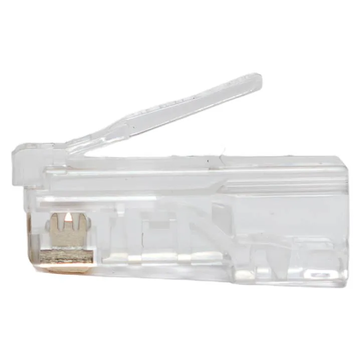 Коннектор RJ-45 TERACOM PRO неэкранированный 8P8C 30мкд Cat.5E универсальный (упак.10шт) Коннектор RJ-45 TERACOM PRO неэкранированный 8P8C 30мкд Cat.5E универсальный (упак.10шт)