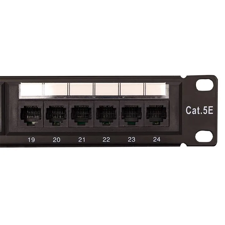 Патч-панель TERACOM PRO 19'' Cat.5E 1U неэкранированная UTP 24 порта RJ-45 Dual IDC Патч-панель TERACOM PRO 19'' Cat.5E 1U неэкранированная UTP 24 порта RJ-45 Dual IDC