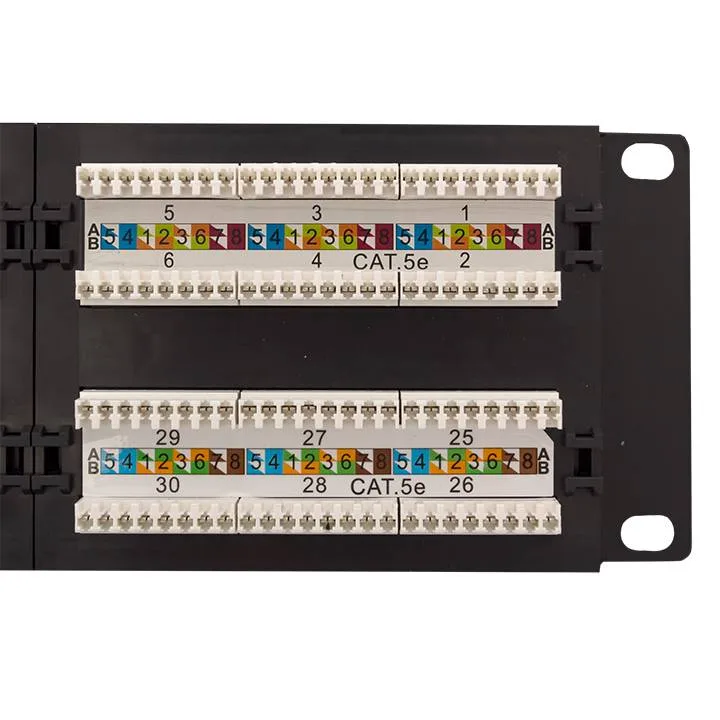 Патч-панель TERACOM PRO 19'' Cat.5E 2U неэкранированная UTP 48 портов RJ-45 Dual IDC Патч-панель TERACOM PRO 19'' Cat.5E 2U неэкранированная UTP 48 портов RJ-45 Dual IDC