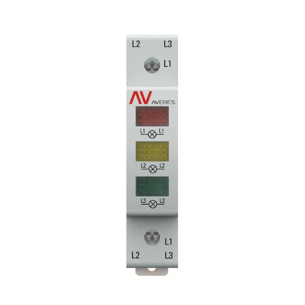 Трехфазный индикатор напряжения AV-L EKF AVERES Трехфазный индикатор напряжения AV-L EKF AVERES
