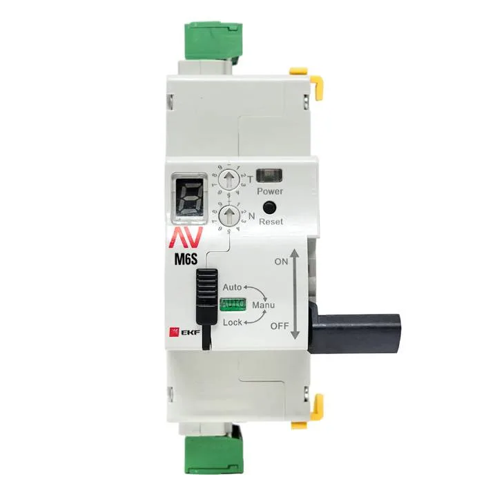 Привод моторный с режимом автовзвода AV-M6S 1P/2P EKF AVERES Привод моторный с режимом автовзвода AV-M6S 1P/2P EKF AVERES