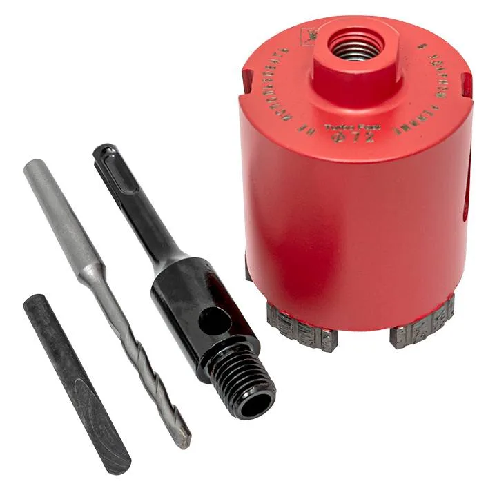 Коронка алмазная Turbo Fast 72 DCH-72TRB Laser M16 EKF Expert Коронка алмазная Turbo Fast 72 DCH-72TRB Laser M16 EKF Expert