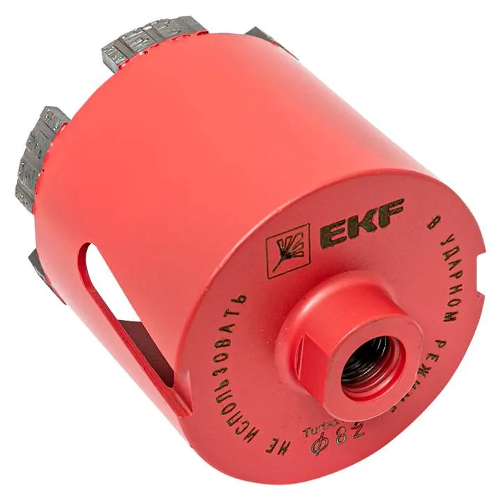 Коронка алмазная Turbo Fast 82 DCH-82TRB Laser M16 EKF Expert Коронка алмазная Turbo Fast 82 DCH-82TRB Laser M16 EKF Expert
