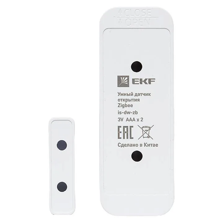 Умный датчик открытия Zigbee EKF Connect Умный датчик открытия Zigbee EKF Connect