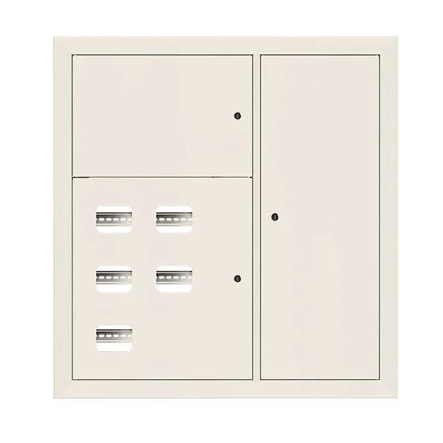 Щит этажный 5 кв. RAL9001 (1000х950х150) EKF Basic Щит этажный 5 кв. RAL9001 (1000х950х150) EKF Basic