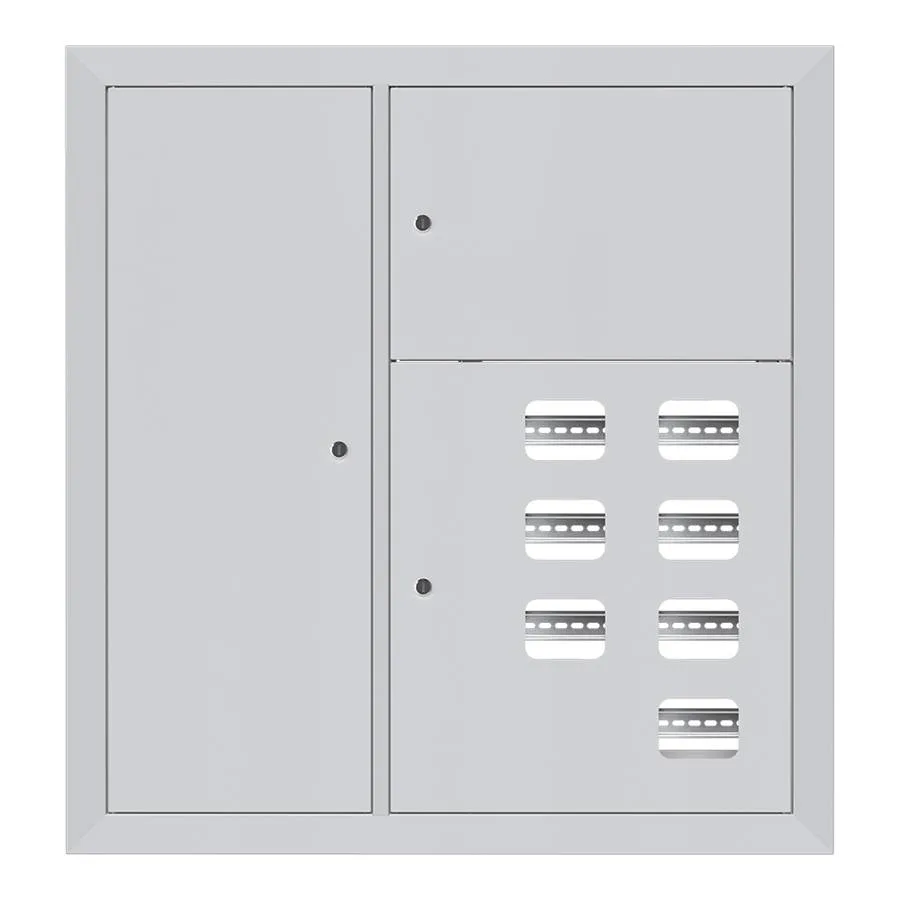 Щит этажный 7 кв. слаботочка слева (1000х950х150) EKF Basic Щит этажный 7 кв. слаботочка слева (1000х950х150) EKF Basic