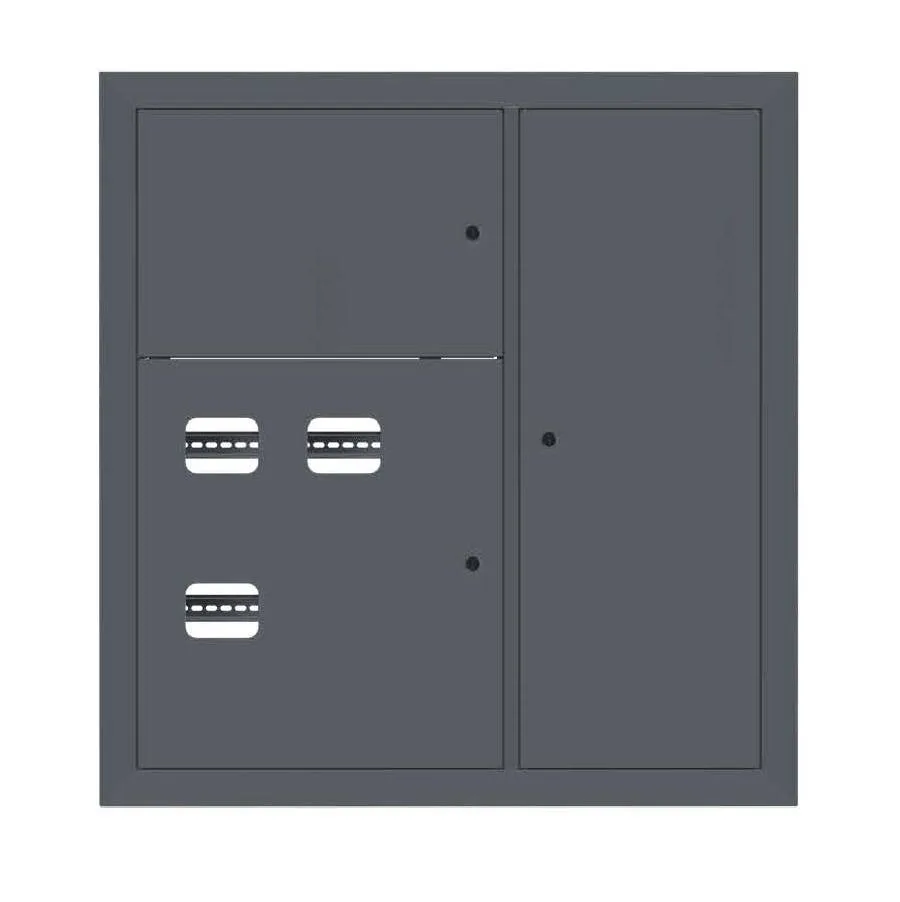 Щит этажный 3 кв. RAL7016 (1000х950х150) EKF PROxima Щит этажный 3 кв. RAL7016 (1000х950х150) EKF PROxima