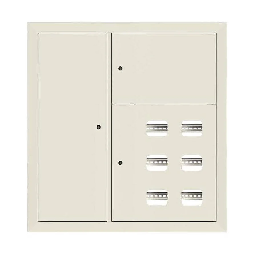 Щит этажный 6 кв. слаботочка слева RAL9002 (1000х950х150) EKF PROxima Щит этажный 6 кв. слаботочка слева RAL9002 (1000х950х150) EKF PROxima