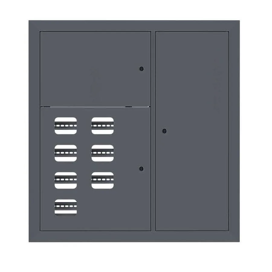 Щит этажный 7 кв. RAL7016 (1000х950х150) EKF PROxima Щит этажный 7 кв. RAL7016 (1000х950х150) EKF PROxima