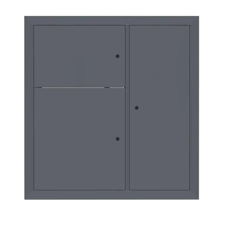 Щит этажный до 4 кв. без окон RAL7024 (1000х950х150) EKF PROxima Щит этажный до 4 кв. без окон RAL7024 (1000х950х150) EKF PROxima