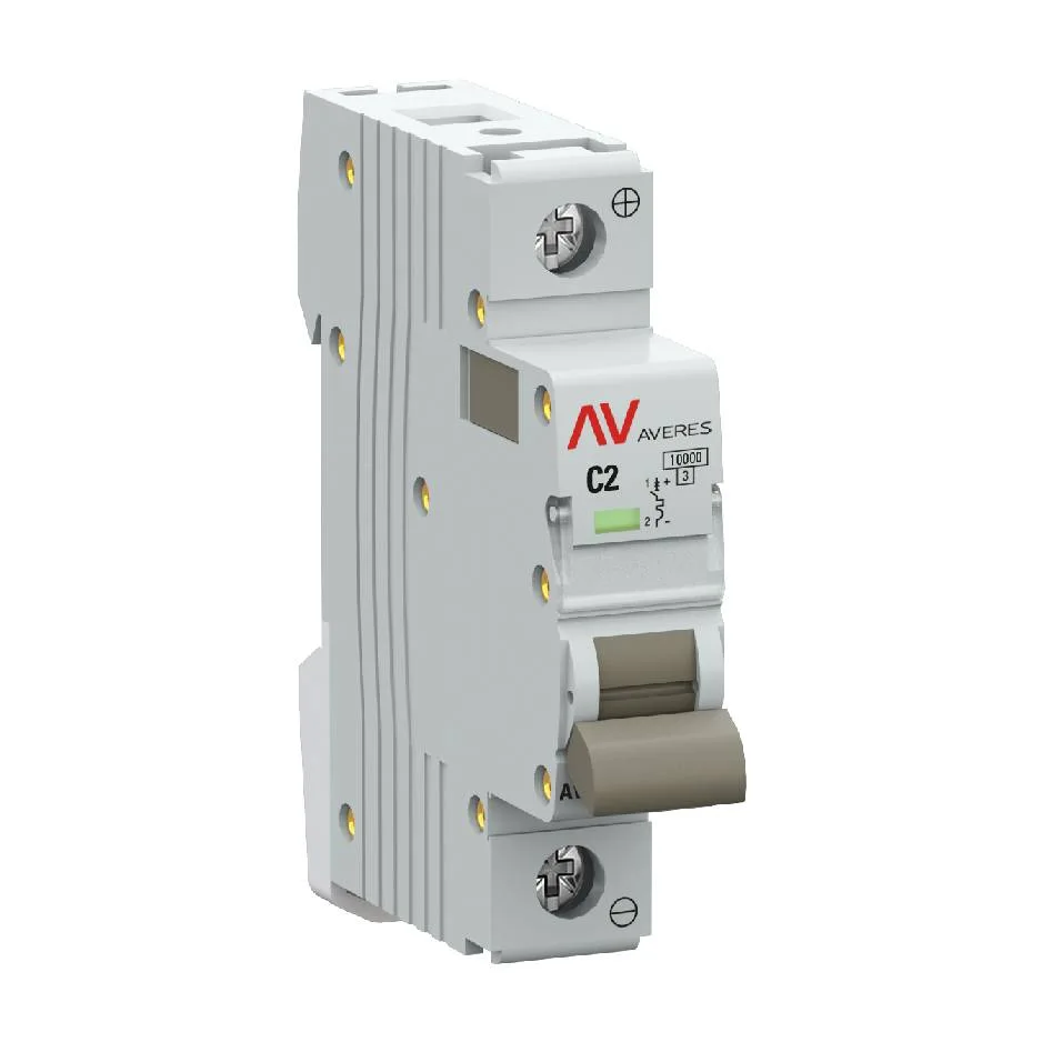Выключатель автоматический AV-10 DC 1P 2A (C) 10kA EKF AVERES Выключатель автоматический AV-10 DC 1P 2A (C) 10kA EKF AVERES