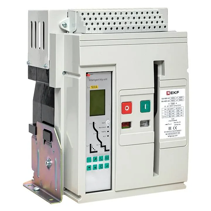 Выключатель автоматический ВА-450 1600/1250А 3P 65кА стационарный v2 EKF