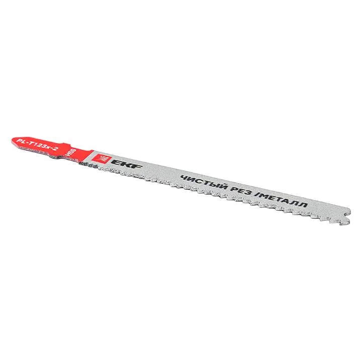Пилки для электролобзика T123X (чистовой рез листового металла и Al)(HSS)(2 шт) EKF Professional Пилки для электролобзика T123X (чистовой рез листового металла и Al)(HSS)(2 шт) EKF Professional