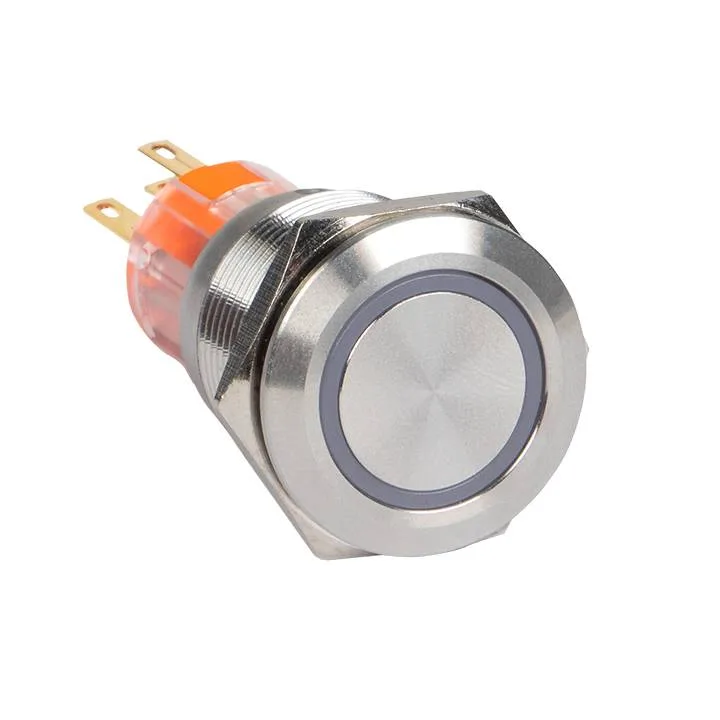 Кнопка S-Pro67 19 мм без фикс. с белой подсв. 230В EKF PROxima Кнопка S-Pro67 19 мм без фикс. с белой подсв. 230В EKF PROxima