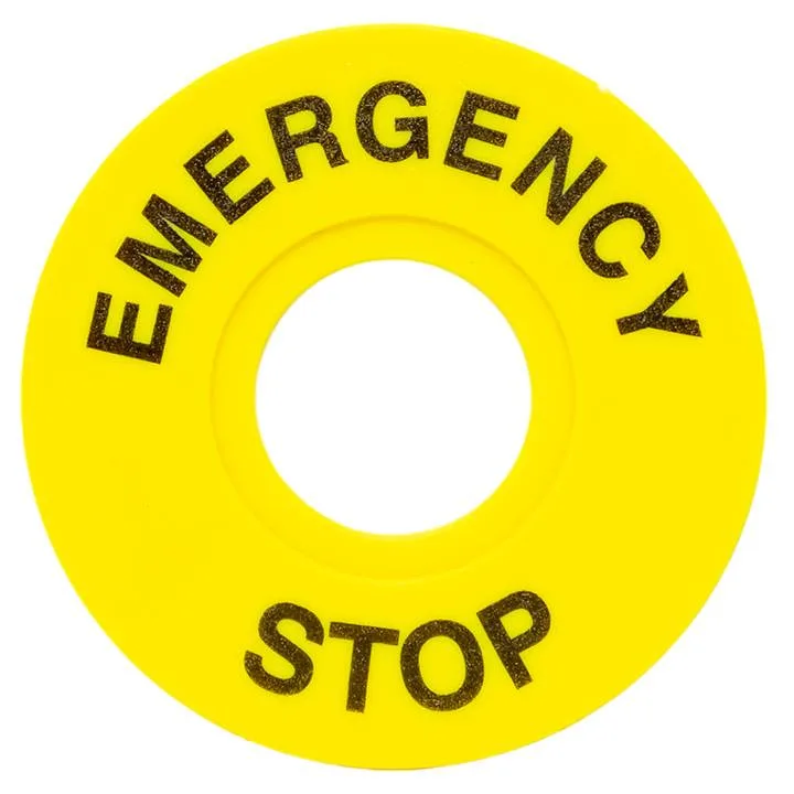 Табличка для кнопок 22 мм Табличка для кнопок 22 мм