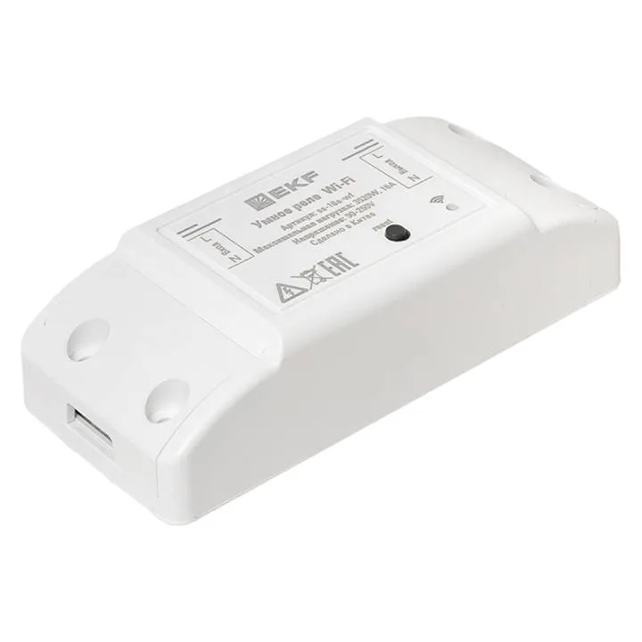 Умное реле 16А PRO Wi-FI EKF Connect Умное реле 16А PRO Wi-FI EKF Connect