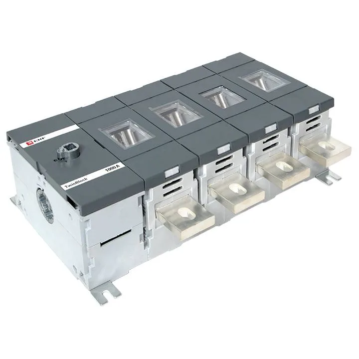 Рубильник 1250A 4P без рукоятки управления TwinBlock EKF Рубильник 1250A 4P без рукоятки управления TwinBlock EKF
