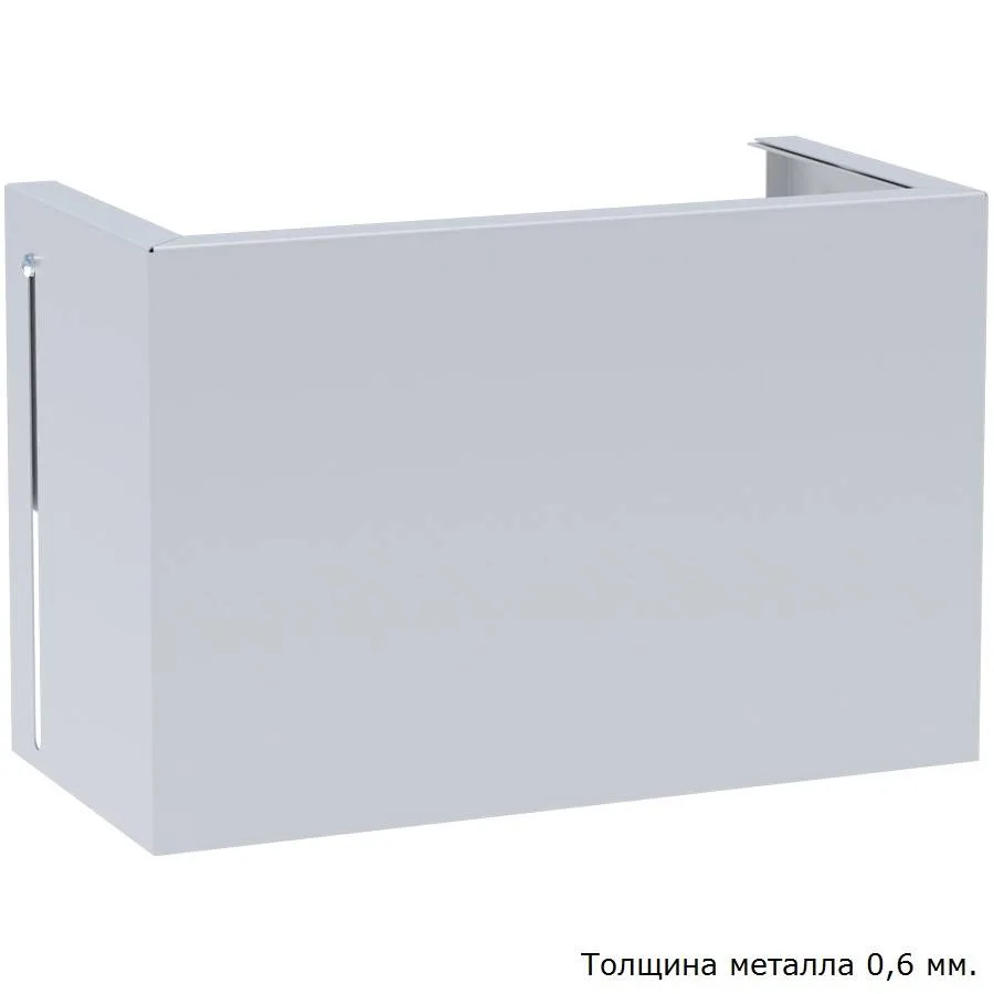 Цоколь верхний с компенсатором 0,6 мм (110х300х150) EKF Basic Цоколь верхний с компенсатором 0,6 мм (110х300х150) EKF Basic