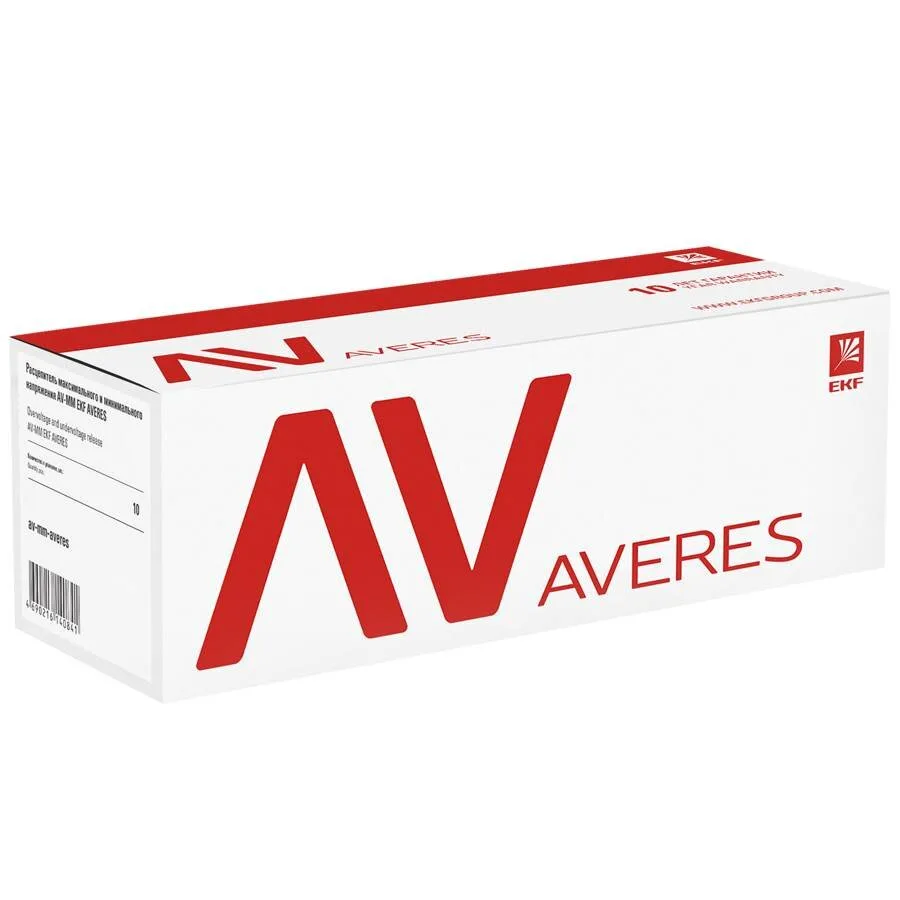 Расцепитель максимального и минимального напряжения AV-MM EKF AVERES av-mm-averes Расцепитель максимального и минимального напряжения AV-MM EKF AVERES av-mm-averes