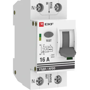 Устройство защиты от дугового пробоя (УЗДП) 1P+N 16А EKF PROxima