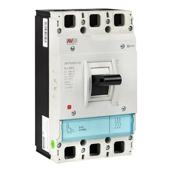 Автоматический выключатель AV POWER-3/3 400А 35kA TR Автоматический выключатель AV POWER-3/3 400А 35kA TR
