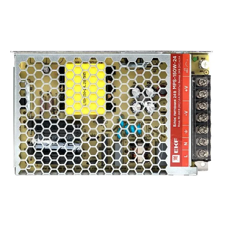 Блок питания 24В MPS-150W-24 EKF Proxima Блок питания 24В MPS-150W-24 EKF Proxima