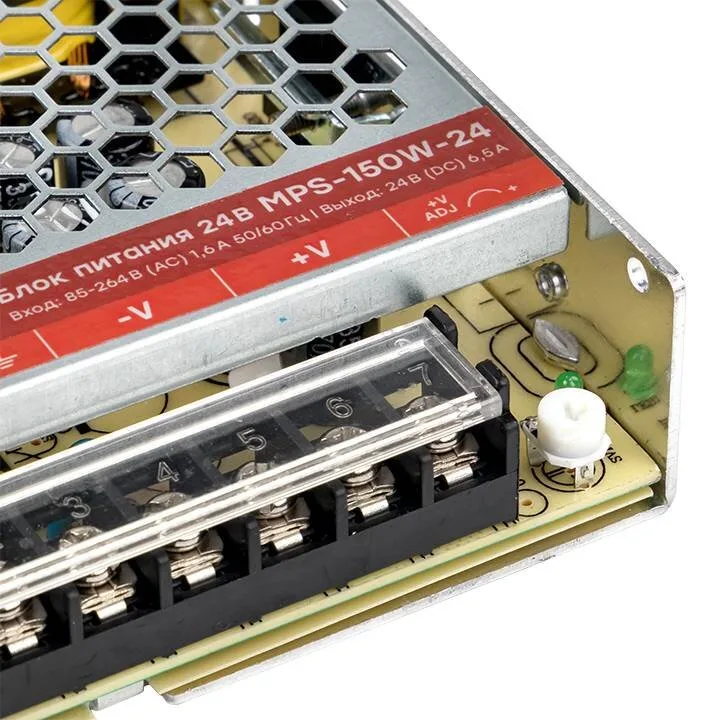 Блок питания 24В MPS-150W-24 EKF Proxima Блок питания 24В MPS-150W-24 EKF Proxima