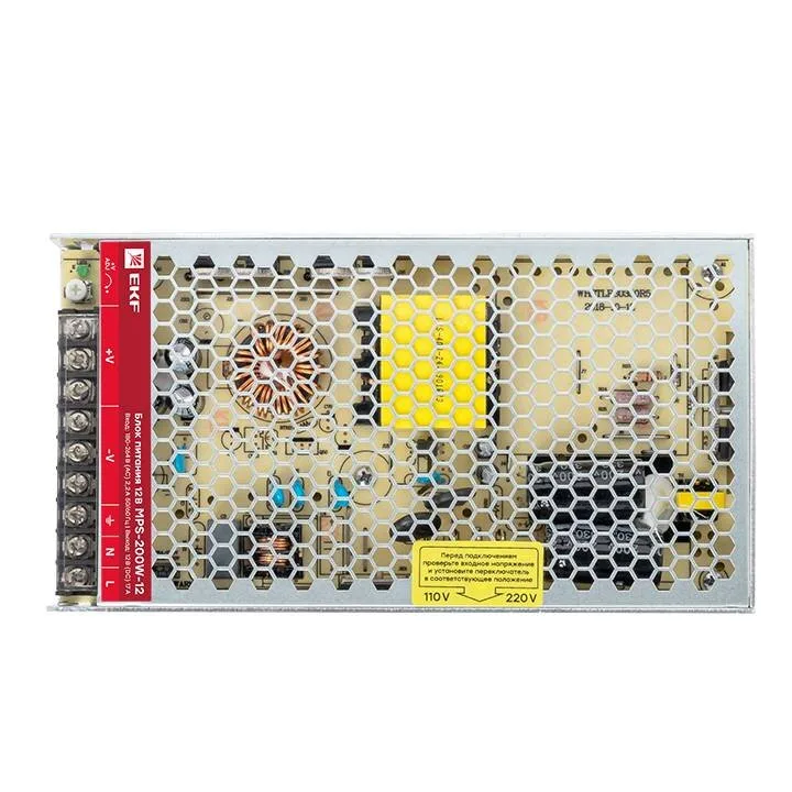 Блок питания 12В MPS-200W-12 EKF Proxima Блок питания 12В MPS-200W-12 EKF Proxima