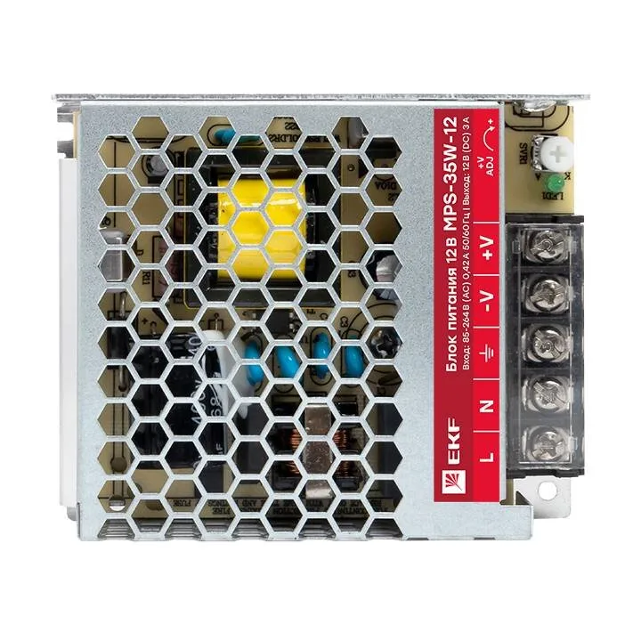 Блок питания 12В MPS-35W-12 EKF Proxima Блок питания 12В MPS-35W-12 EKF Proxima