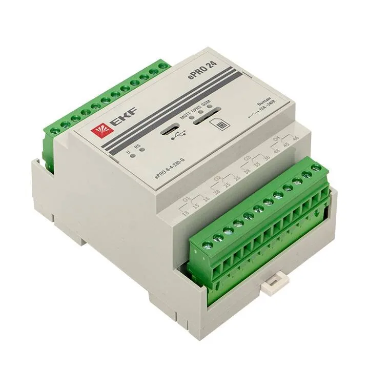 Контроллер базовый ePRO 24 удаленного управления 6вх4вых 230В GSM EKF PROxima