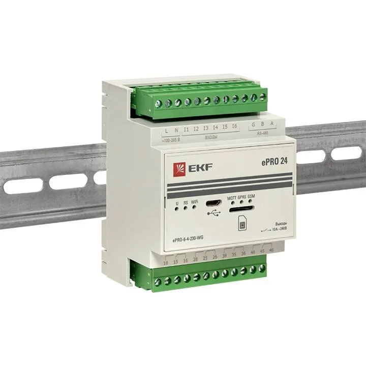Контроллер базовый ePRO 24 удаленного управления 6вх4вых 230В WiFi GSM EKF PROxima