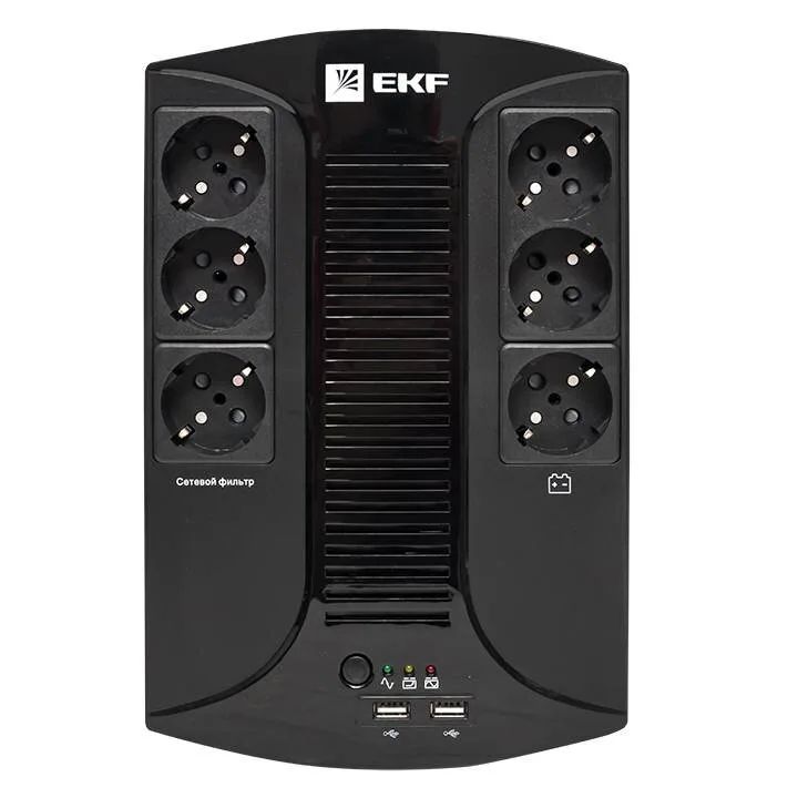 Источник Бесперебойного Питания Линейно-интерактивный E-Power Home 800 ВА PROxima Источник Бесперебойного Питания Линейно-интерактивный E-Power Home 800 ВА PROxima