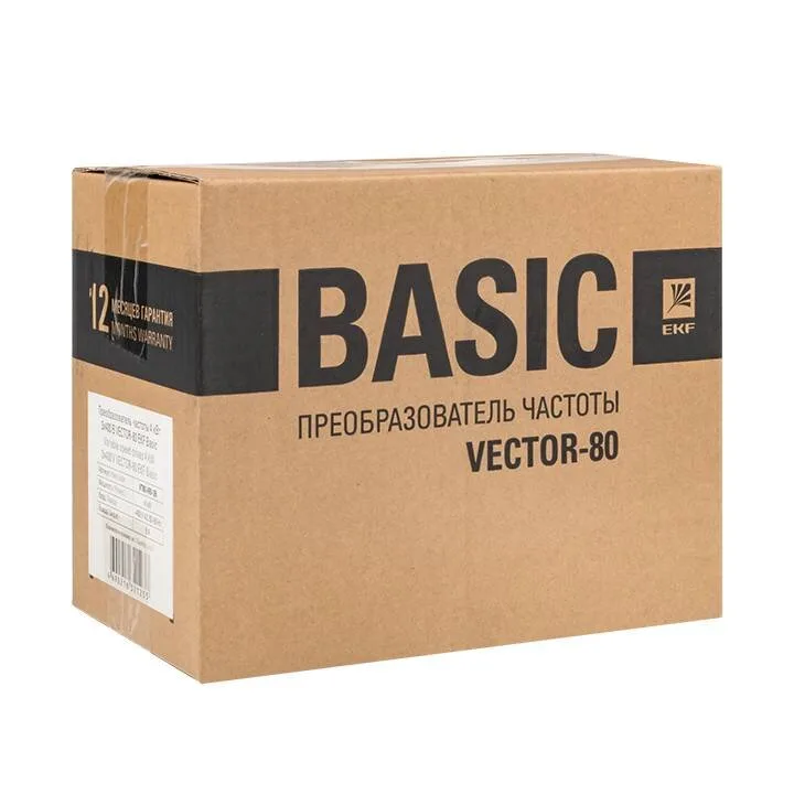 Преобразователь частоты 4 кВт 3х400В VECTOR-80 EKF Basic Преобразователь частоты 4 кВт 3х400В VECTOR-80 EKF Basic