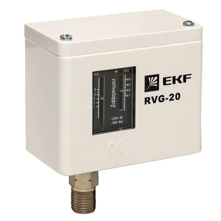 Реле избыточного давления EKF RVG-20-1,6 (1,6 МПа)