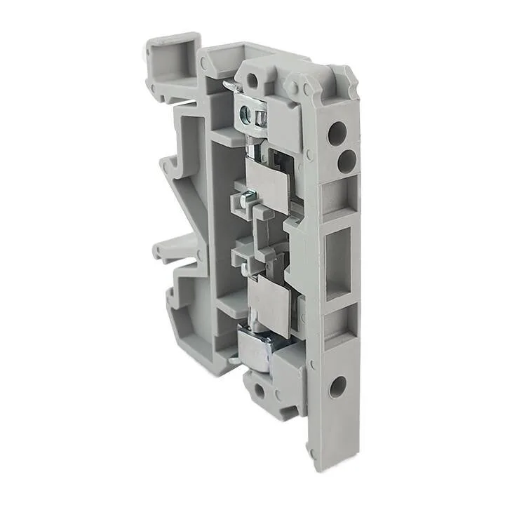 Клемма винтовая JXB-4/35RD для плавких вставок 5х20 серая EKF Клемма винтовая JXB-4/35RD для плавких вставок 5х20 серая EKF