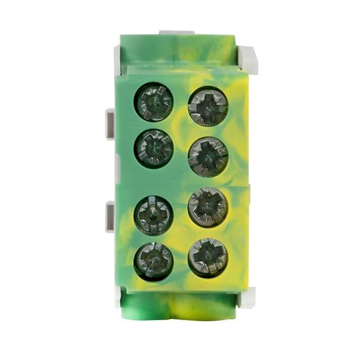 Клемма распределительная КСР с двойным винтом 2x25/2x16 желто-зеленая EKF PROxima Клемма распределительная КСР с двойным винтом 2x25/2x16 желто-зеленая EKF PROxima