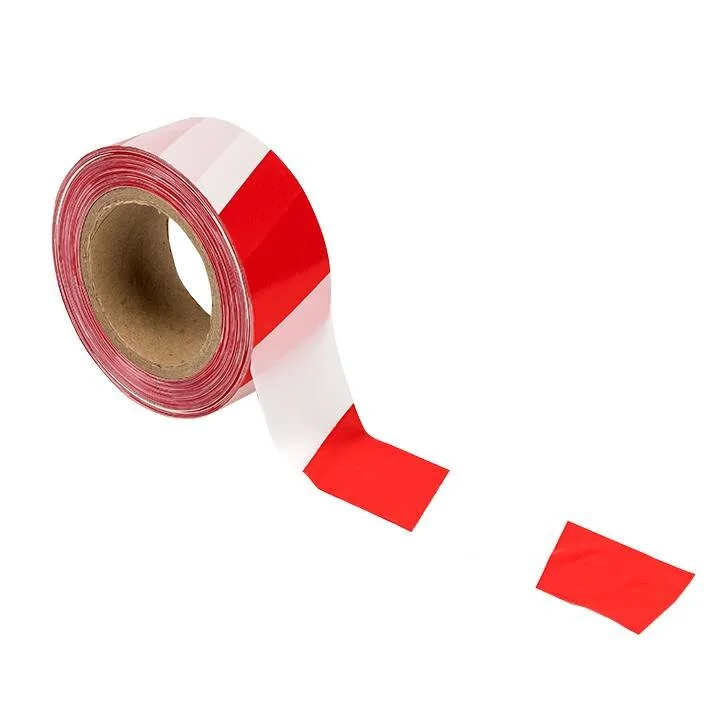 Лента оградительная ЛО Красно-белая 75х250 EKF Basic