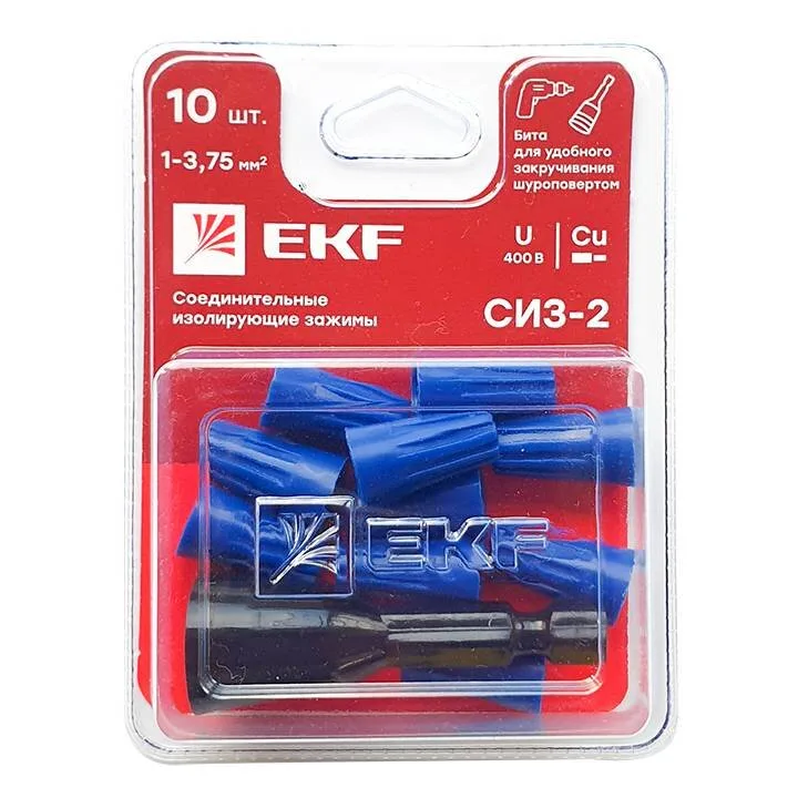 СИЗ-2 (1-3,75мм2) блистер (10шт.) EKF СИЗ-2 (1-3,75мм2) блистер (10шт.) EKF