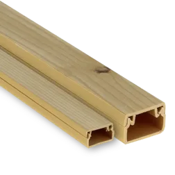 Канал кабельный (25х25) (32 м) светлое дерево EKF-Plast